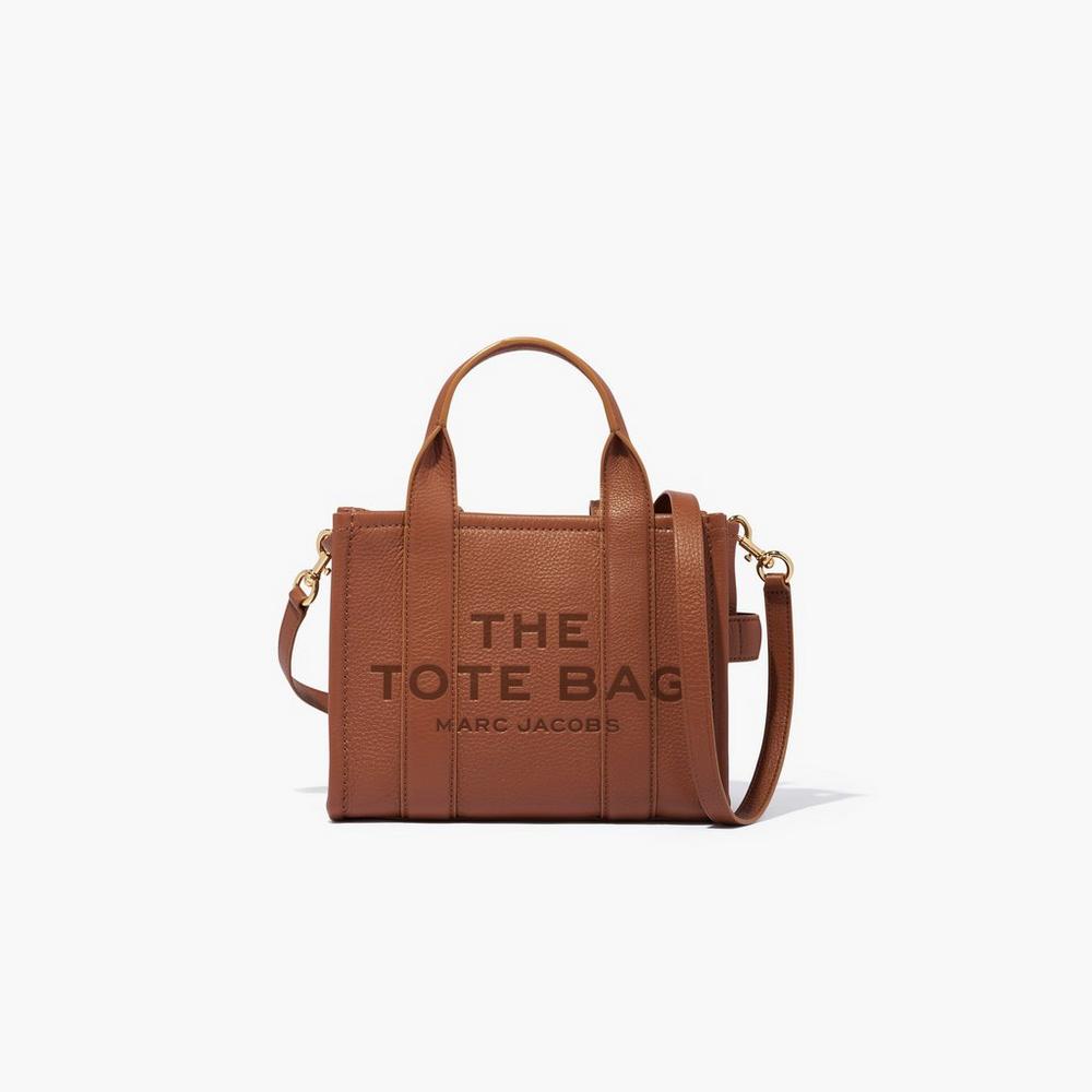 Bolsos Mini Marc Jacobs Cuero Mujer Marrom | 32059HCGN
