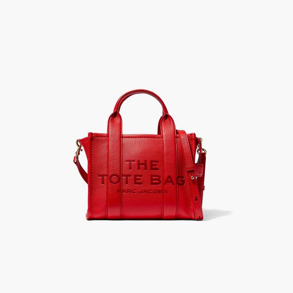 Bolsos Mini Marc Jacobs Cuero Mujer Rojos | 28460JSZD