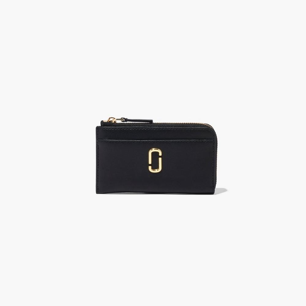 Carteras Pequeñas Marc Jacobs J Marc Top Zip Multi Mujer Negros | 35109DNPI