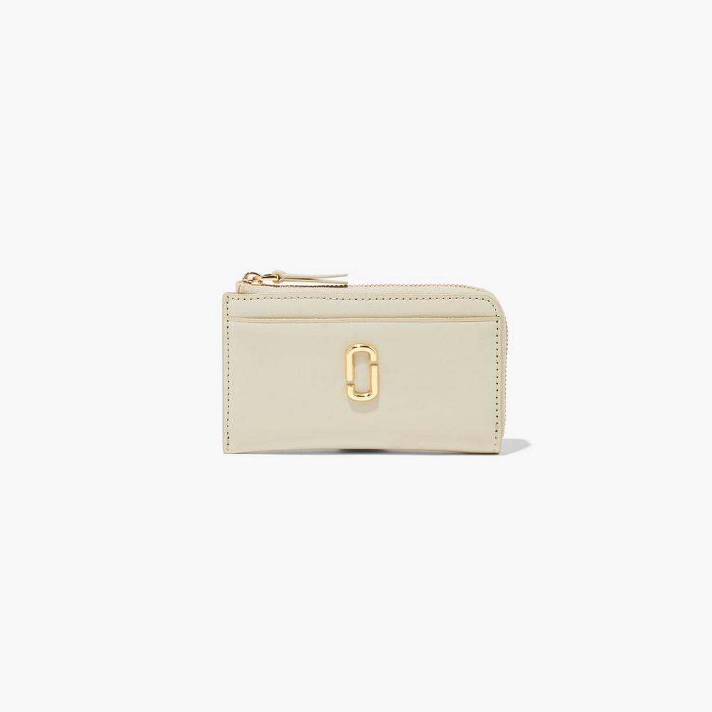 Carteras Pequeñas Marc Jacobs J Marc Top Zip Multi Mujer Blancos | 42381QFCN