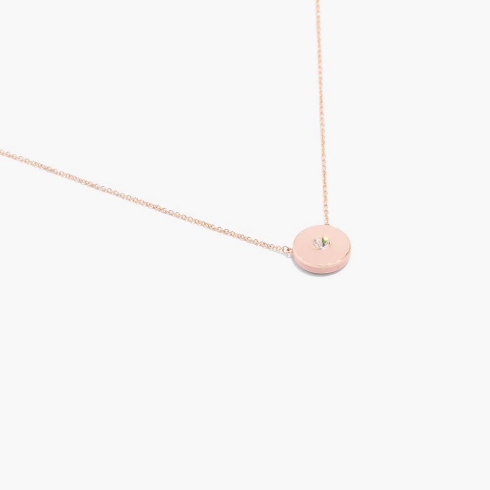 Collar Marc Jacobs Medallion Pendant Mujer Rosas Dorados | 27843IKGY