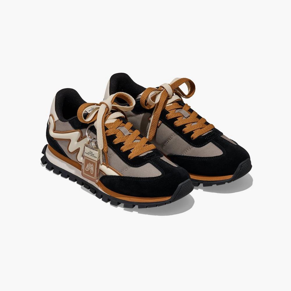 Tenis Marc Jacobs Jogger Mujer Plateados Multicolor | 80176ZPFX